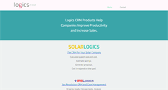 Desktop Screenshot of logics.com