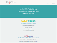 Tablet Screenshot of logics.com
